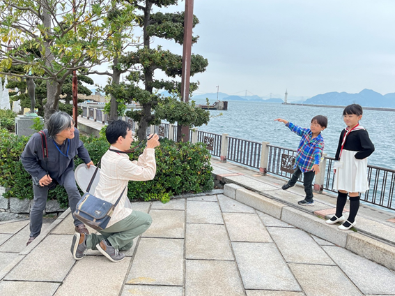 第4回ワーク&交流会「プロカメラマンに学ぶ、親子カメラ教室in三津浜」
